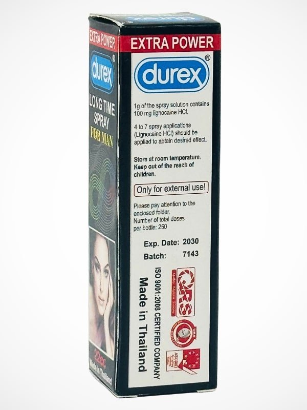 Druex Timing Spray | Long-Lasting Performance Support | Waterproof Formula | Pack of 1 (22g) - Image 2
