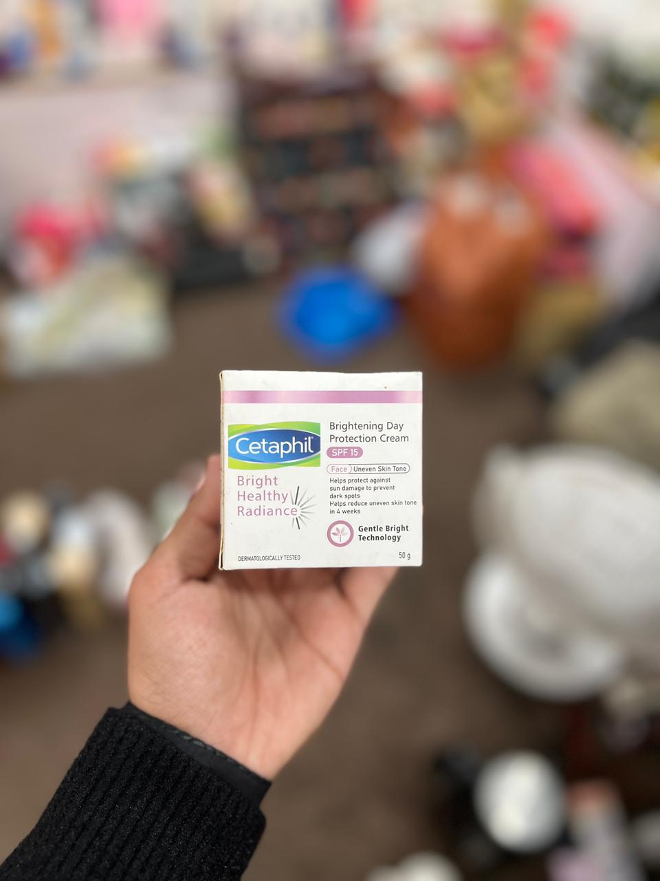 Cetaphil Brightening Day Protection Cream | SPF 15 | 50g | Made in France | Dark Spot & Even Tone Care - Image 5