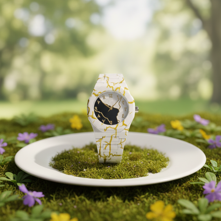 Aura Watch with Double-Design & Dual-Colour Innovation – The Art of Two Faces, One Soul (metal) - Image 3