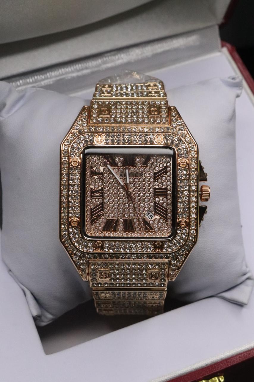 CTR Watch Stone Mens Striking Stone Finish Precision Quartz Comfortable Fit - Image 3