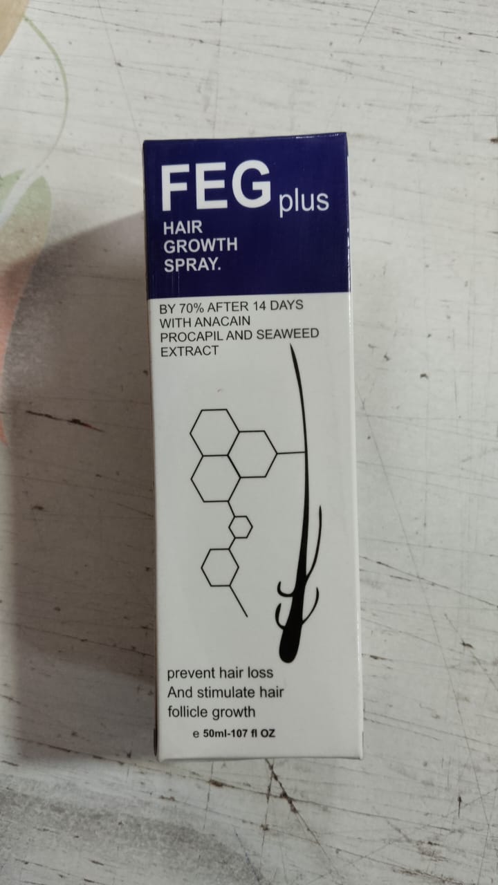 FEG PLUS Hair Growth Serum & Spray – 50ml Advanced Formula for Men & Women, Stronger, Thicker Hair - Image 5