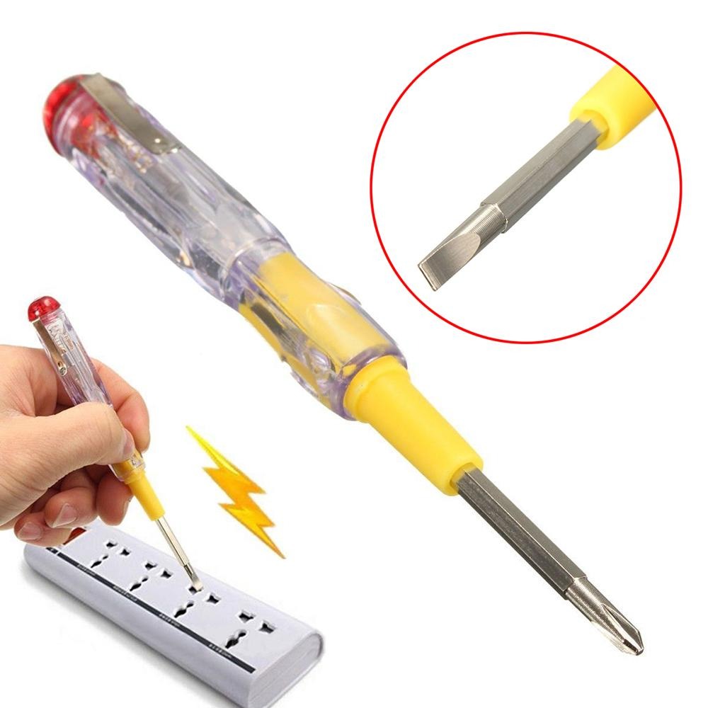 2Pcs Screwdriver Tester Set | Durable, High Quality | Low Voltage | Sharp Tip & Unbreakable Handle - Image 3