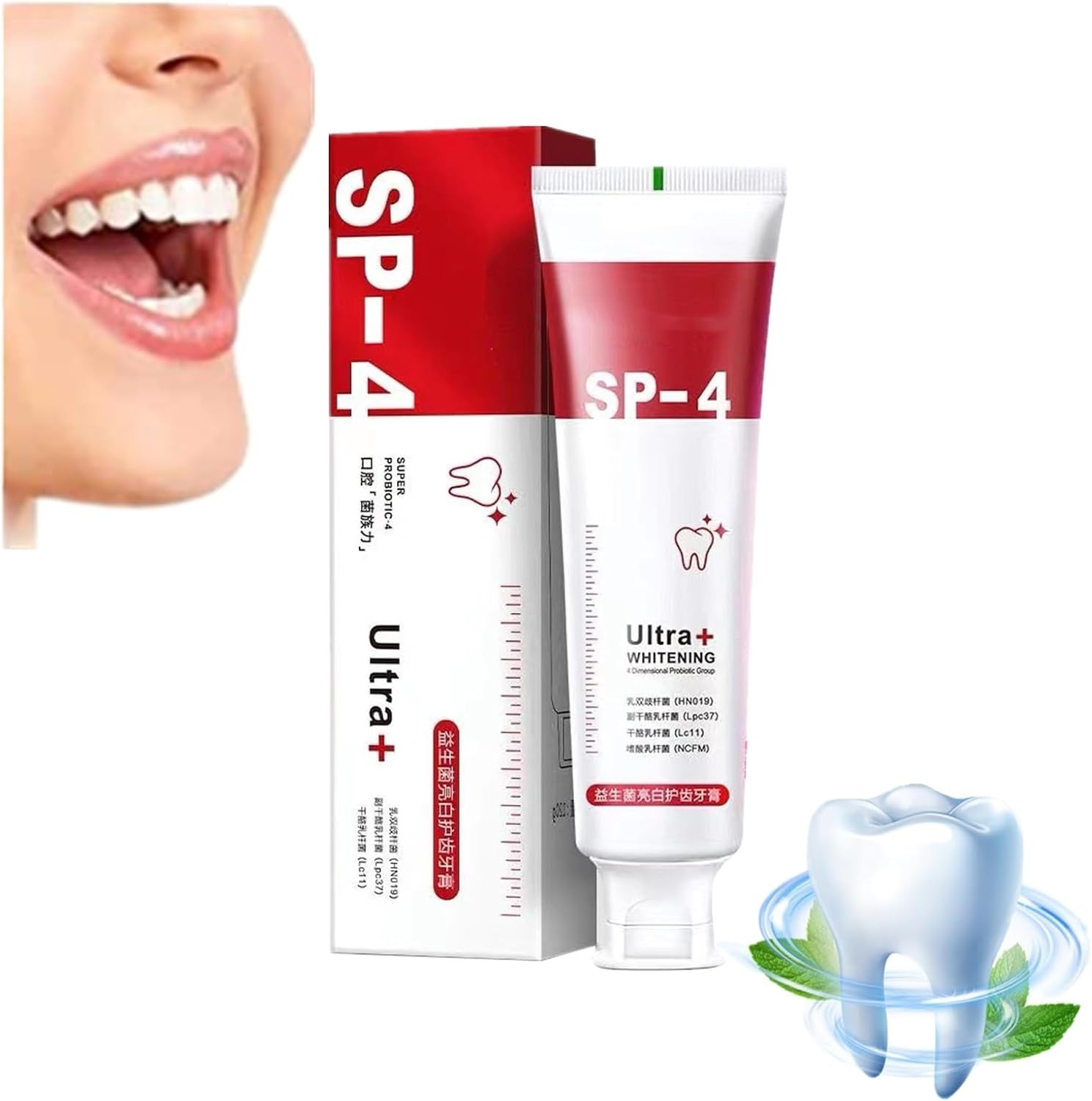 Yayashi SP-4 Ultra Whitening Toothpaste – 150ml Probiotic Stain Remover for Bright, Healthy Teeth - Image 3