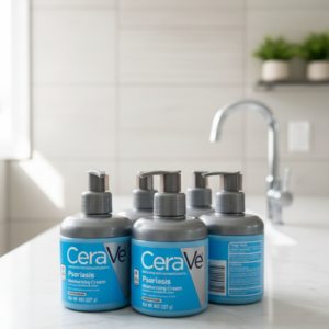 CeraVe Psoriasis Moisturizing Cream with Salicylic Acid – Targeted Skin Relief & Hydration