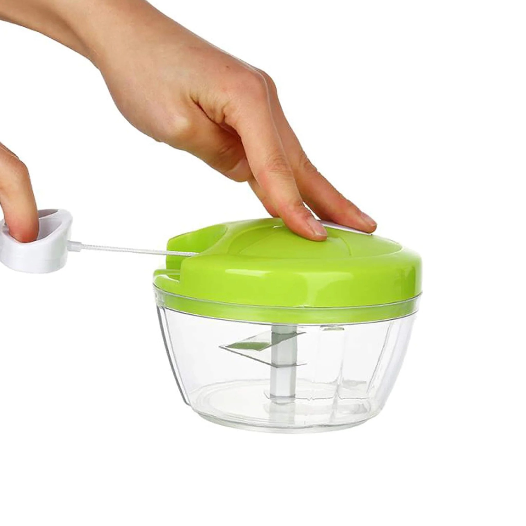 Multi-Function Food Processor - Chopper, Cutter, Grinder, Shredder, Mincer, Mini Garlic Slicer & Slicer for Kitchen (Random Color) - Image 5