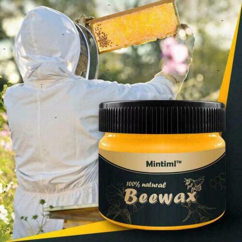 Mintiml™ 100% Natural Beeswax Furniture Polish & Wood Seasoning Wax (80g) – Restores, Cleans, and Protects Wood Tables, Cabinets & Floors - Image 4