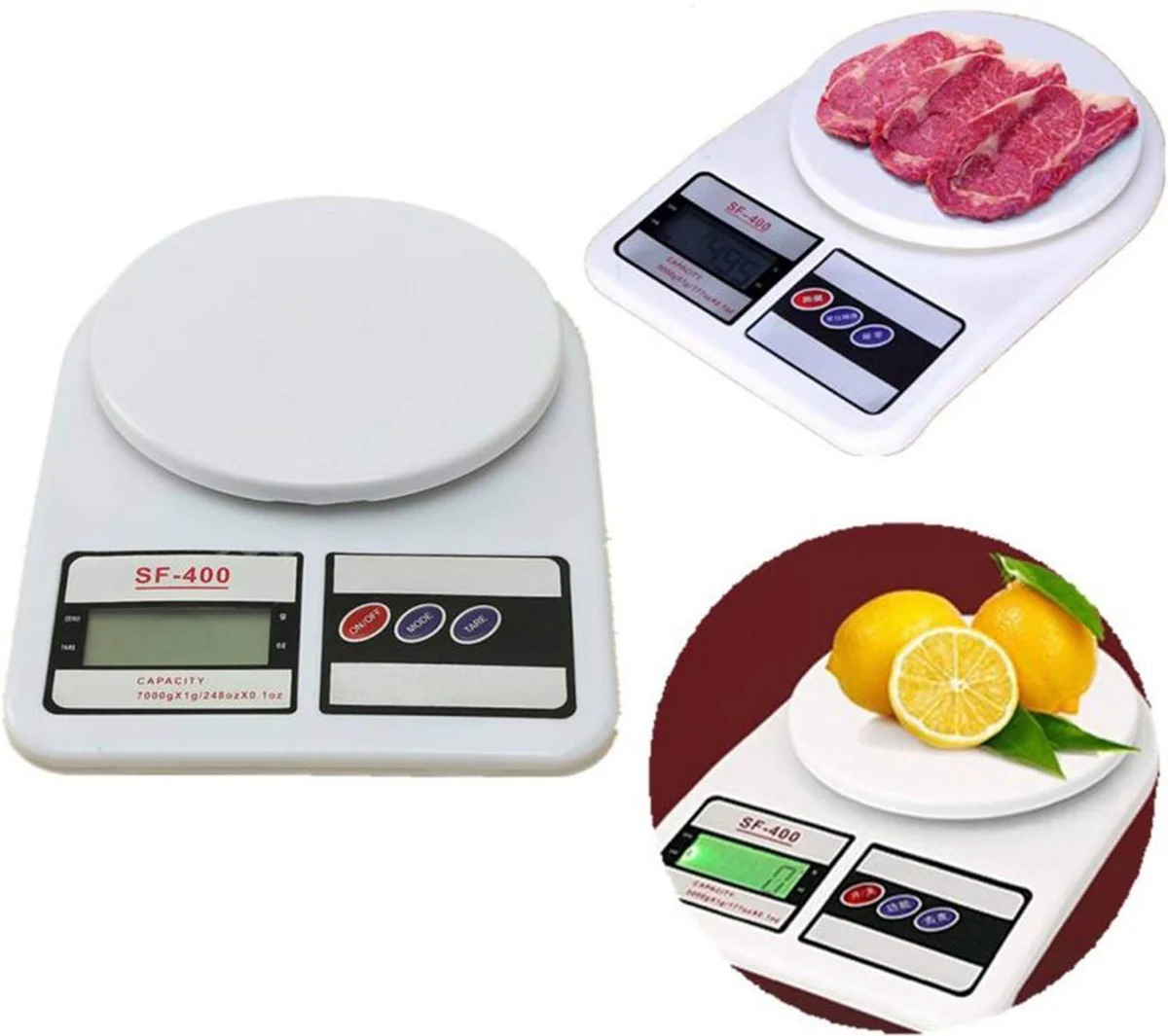 Digital Kitchen Weight Scale | 10 kg Capacity | Measures in g & oz | Without LED - Image 2